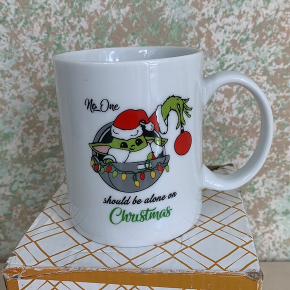Other - Baby Yoda No One Should Be Alone On Christmas Coffee Mug 11OZ